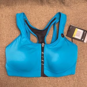 Nike Pro Zip sports bra BNWT